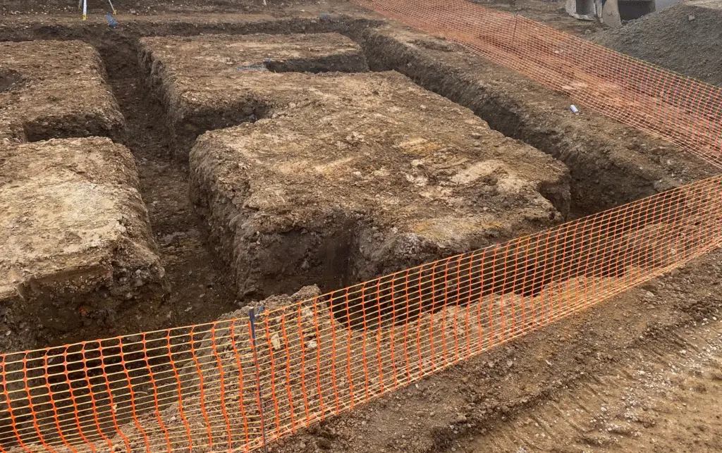 Ground works foundation done by Quality Builders Construction