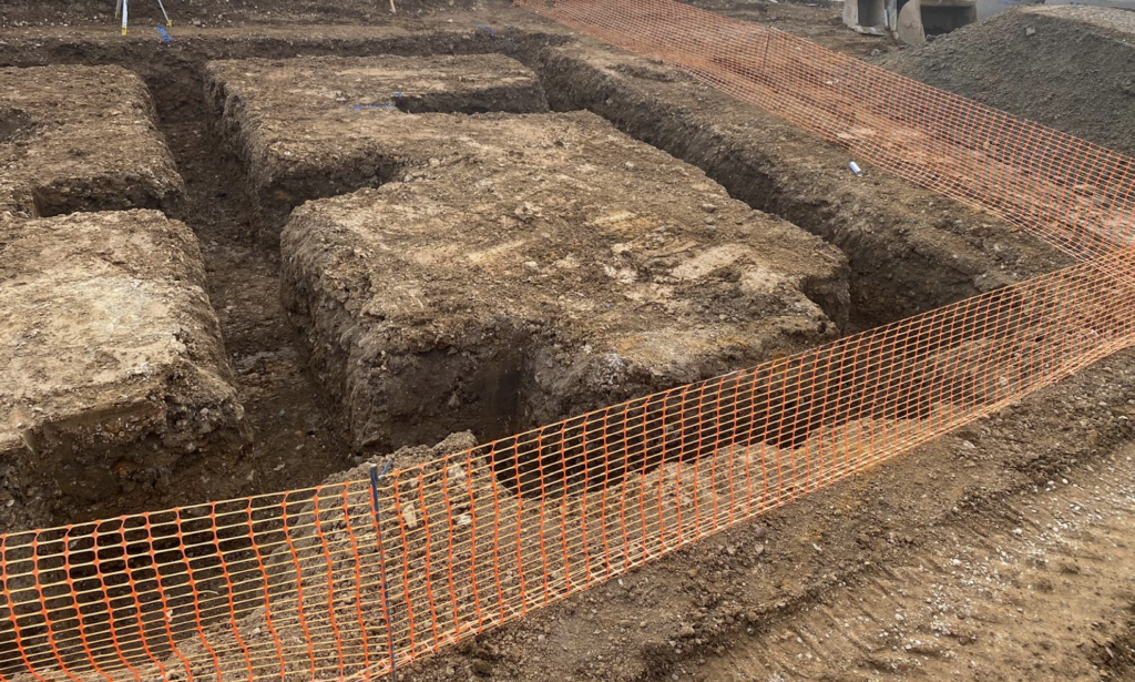 Ground works foundation done by Quality Builders Construction